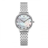 Emporio Armani Kappa Mother of Pearl Dial Silver Mesh Bracelet Watch For Women - AR2511