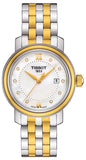 Tissot T Classic Bridgeport Mother of Pearl Dial Two Tone Steel Strap Watch For Women - T097.010.22.116.00