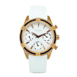 Guess Catalina White Dial White Silicon Strap Watch For Women - W0562L1