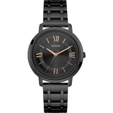 Guess Montauk Black Tone Stainless Steel Watch For Women - W0933L4