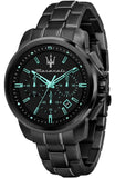 Maserati Aqua Edition Quartz Precision Chronograph Black Dial Watch For Men - R8873644003