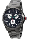 Gucci G-Timeless Chronograph Black Dial Black Steel Strap Watch For Men - YA126268