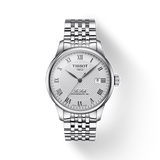 Tissot Le Locle Powematic 80 Silver Dal Silver Steel Strap Watch For Men - T006.407.11.033.00