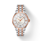 Tissot Chemin Des Tourelles Powermatic 80 Lady Silver Dial Two Tone Steel Strap Watch For Women - T099.207.22.118.02