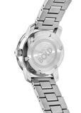 Movado Bold Crystal Dot Silver Dial Silver Steel Strap Watch For Women - 3600334