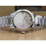 Burberry The City Silver Dial Silver Steel Strap Watch for Women - BU9143