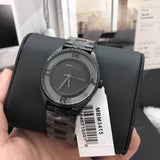 Marc Jacobs Tether Black Transparent Dial Black Stainless Steel Strap Watch for Women - MBM3415