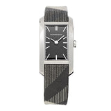 Burberry The Pioneer Black Dial Leather Strap Watch for Women - BU9505