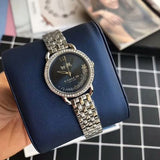 Coach Glitz Blue Dial Silver Steel Strap Watch for Women - 14502693