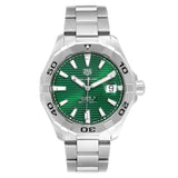 Tag Heuer Aquaracer Green Dial Watch for Men - WAY2015.BA0927