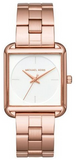 Michael Kors Lake Quartz White Dial Rose Gold Steel Strap Watch For Women - MK3645