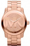 Michael Kors Runway Rose Gold Dial Rose Gold Steel Strap Watch for Women - MK5661