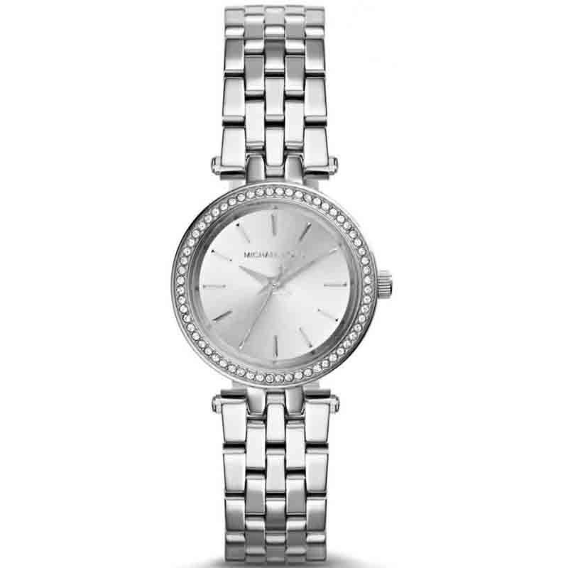 Michael Kors Darci Silver Dial Silver Steel Strap Watch for Women - MK3294
