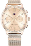 Tommy Hilfiger Blake Quartz Gold Dial Gold Mesh Bracelet Watch for Women - 1782303