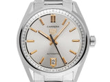 Tag Heuer Carrera Date Silver Dial Silver Steel Strap Watch for Women - WBN2310.BA0001