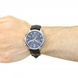 Tissot Chrono XL Classic Blue Dial Brown Leather Strap Watch For Men - T116.617.16.047.00