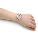 Coach Park Silver Dial Rose Gold Steel Strap Watch for Women - 14503735