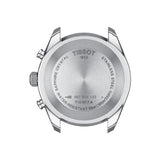 Tissot PR 100 Chronograph Blue Dial Silver Mesh Bracelet Watch for Men - T101.417.11.041.00