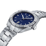 Tissot PR 100 Sport Blue Dial Silver Steel Strap Watch For Men - T101.610.11.041.00