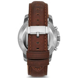 Fossil Grant Automatic Skeleton Black Dial Brown Leather Strap Watch for Men - ME3095