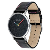 Coach Perry Black Dial Black Leather Strap Watch for Women - 14503033