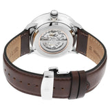 Tissot T Classic Le Locle Automatic Silver Dial Brown Leather Strap Watch For Women - T006.207.16.038.00