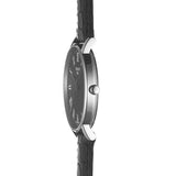 Tissot Everytime Medium Black Dial Black Leather Strap Watch For Men - T109.410.16.053.00