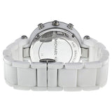 Michael Kors Parker White Dial White Leather Strap Watch for Women - MK5848