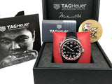 Tag Heuer Carrera Muhammad Ali Black Dial Watch for Men - WAR2A11.FC6337