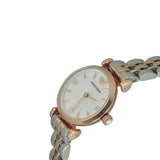 Emporio Armani Gianni Mother of Pearl Dial Two Tone Steel Strap Watch For Women - AR1764