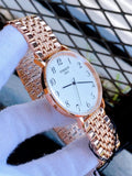 Tissot T Classic Everytime White Dial Rose Gold Mesh Bracelet Watch for Men - T109.610.33.032.00