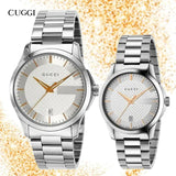 Gucci G Timeless Silver Dial Silver Steel Strap Unisex Watch - YA126442