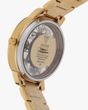 Guess Montauk Gold Dial Gold Steel Strap Watch for Women - W0933L2