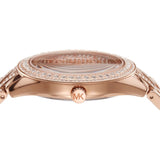 Michael Kors Harlowe Rose Gold Dial Rose Gold Steel Strap Watch For Women - MK4710