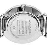 Coach Perry Silver Dial Silver Steel Strap Watch for Women - 14503344