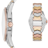 Michael Kors Whitney Quartz White Dial Two Tone Steel Strap Watch For Women - MK6686