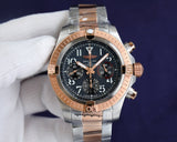 Breitling Avenger B01 Chronograph 45 18K Red Gold Anthracite Dial Two Tone Steel Strap Watch for Men - UB01821A1B1U1