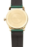 Gucci G Timeless Bee Green Dial Green Leather Strap Watch For Women - YA1264065