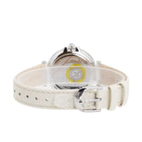 Tommy Hilfiger Angela Silver Dial Cream Leather Strap Watch for Women - 1782123