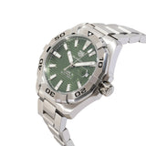 Tag Heuer Aquaracer Green Dial Watch for Men - WAY2015.BA0927