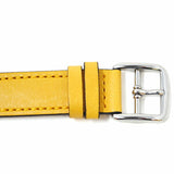 Coach Delancey White Dial Yellow Leather Strap Watch for Women - 14502882