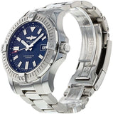 Breitling Avenger Automatic 43mm Blue Dial Silver Steel Strap Watch for Men - A17318101C1A1