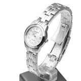 Tissot T Classic PR100 Watch Ladies White Dial Stainless Steel For Women - T049.210.11.017.00