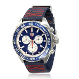 Tag Heuer Formula 1 Redbull Edition Chronograph Blue Dial Blue NATO Strap Watch for Men - CAZ1018.FC8213