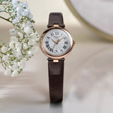 Tissot Bellissima Small Lady White Dial Brown Leather Strap Watch For Women - T126.010.36.013.00