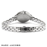 Marc Jacobs Sally White Dial Silver Stainless Steel Watch for Women - MBM8642