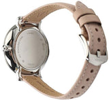 Fossil Jacqueline Blush Mother of Pearl Dial Pink Leather Strap Watch for Women - ES4151