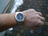 Breitling Colt Automatic 44mm Blue Dial Silver Steel Strap Mens Watch - A1738811/C906/173A