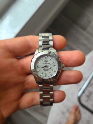 Tag Heuer Aquaracer White Mother of Pearl Dial Watch for Women - WBD1311.BA0740