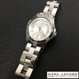 Marc Jacobs Baby Dave Silver Dial Silver Stainless Steel Strap Watch for Women - MBM3234